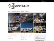 Tablet Screenshot of euroleagueadventures.com